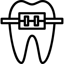 Ícone do serviço Ortodontia convencional